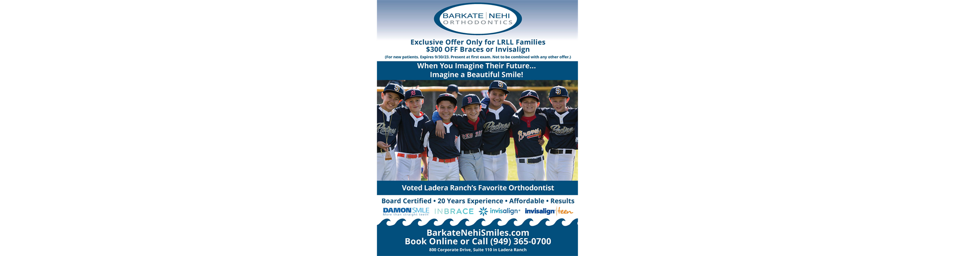 Special Offer from our Sponsor - Barkate Nehi Orthodontics