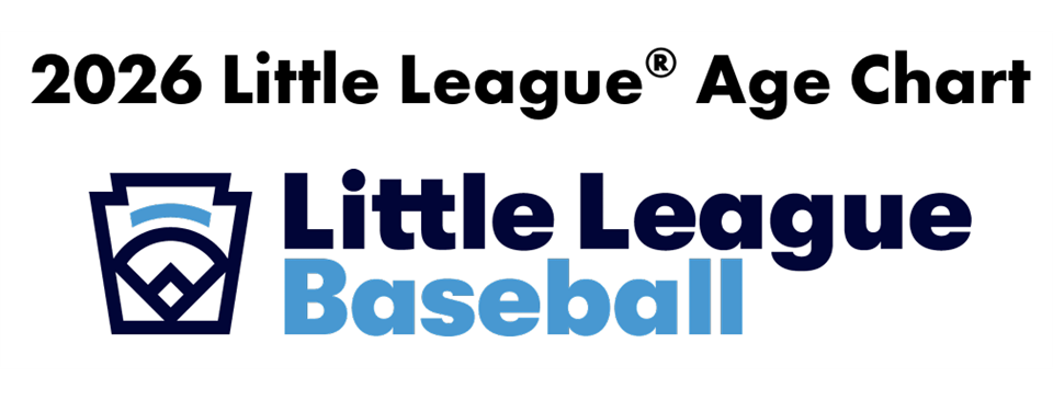 2026 Little League Age Chart