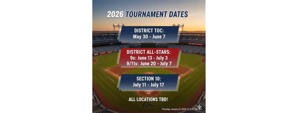 TOC and All Star Dates!!!